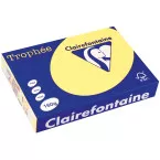 Clairefontaine Trophée Pastel Colored Paper A4 160 gsm 250 Sheets Jonquil