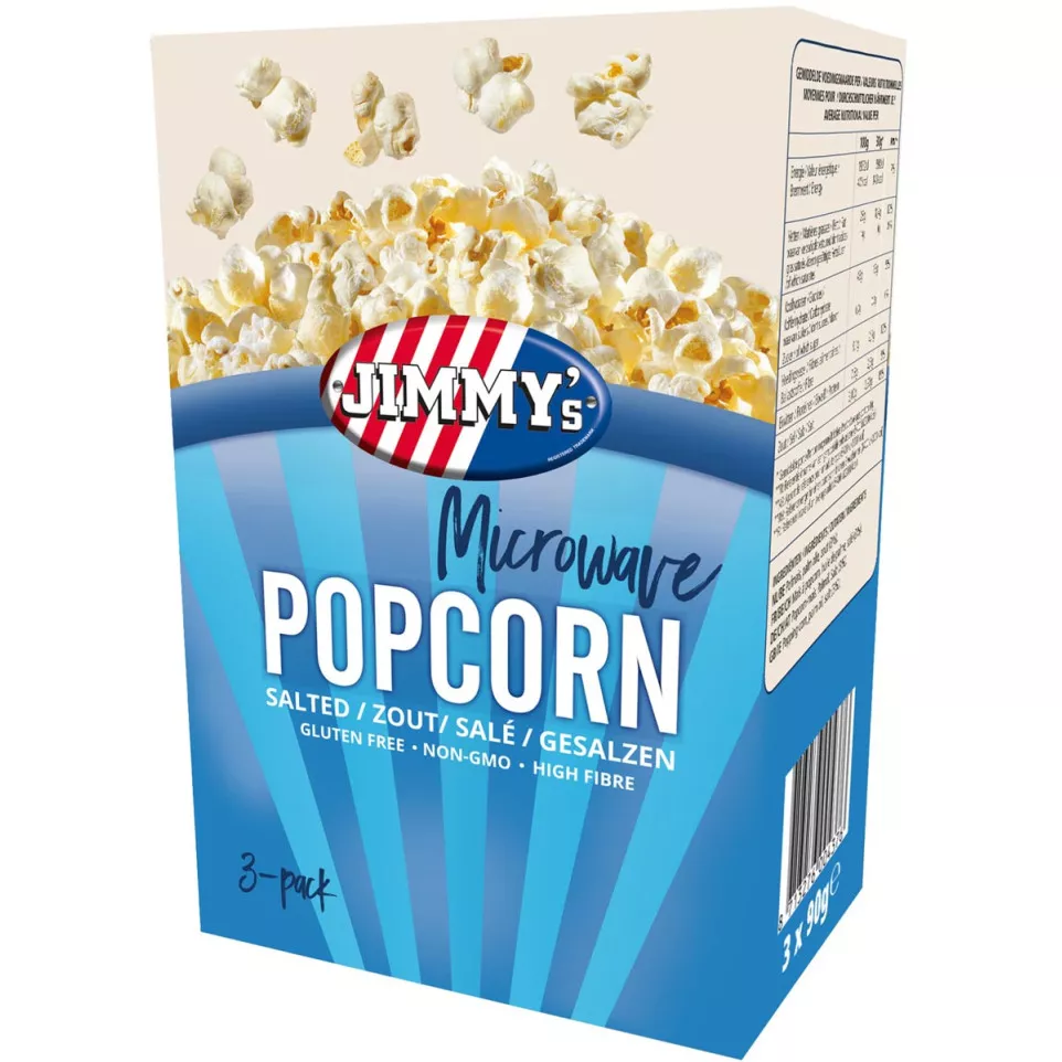 Jimmy's Popcorn Microwave, salé,...