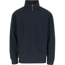 Sweater met halve rits - Vigor - marine - Herock - S / pce