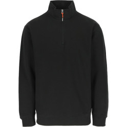 Sweater met halve rits - Vigor - zwart - Herock - S / pce