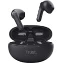 Trust Yavi Bluetooth draadloze oortjes, noice cancelling earphones, zwart