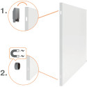 Nobo Infinity Frameless Magnetic Whiteboard 1200x900mm