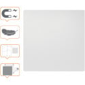 Nobo Frameless Modular Magnetic Steel Whiteboard 45 x 45 cm