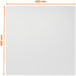 Nobo Frameless Modular Magnetic Steel Whiteboard 45 x 45 cm