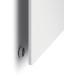 Nobo Frameless Modular Magnetic Steel Whiteboard 45 x 45 cm