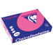 Clairefontaine Trophée Pastel, papier couleur, A4, 120 g, 250 feuilles, rose intense