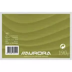 Aurora witte systeemkaarten, ft 10 x 15 cm, effen,  pak van 100 stuks