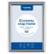 Europel clicklijst Economy, 25 mm, ft B2, zilver