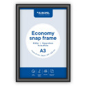 Europel clicklijst Economy, 25 mm, ft A3, zwart