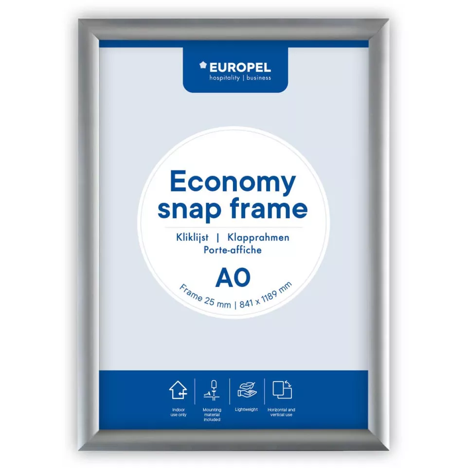 Europel Economy Snap Frame 25 mm A0...