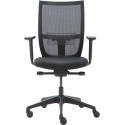 Euroseats bureaustoel Curve, zwart