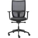 Euroseats Curve Desk Chair Black
