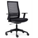 Euroseats chaise de bureau Canillo, dos en résille