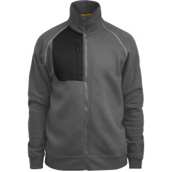 Jobman 5141 Zip-Up Vest Grey S / pce
