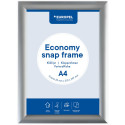 Europel cadre porte-affiche Economy, 25 mm, ft A4, argent