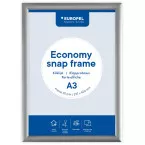 Europel Economy Snap Frame 25 mm A3 Silver