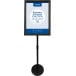 Europel Economy Standard Floor List File, 25mm A3, Black