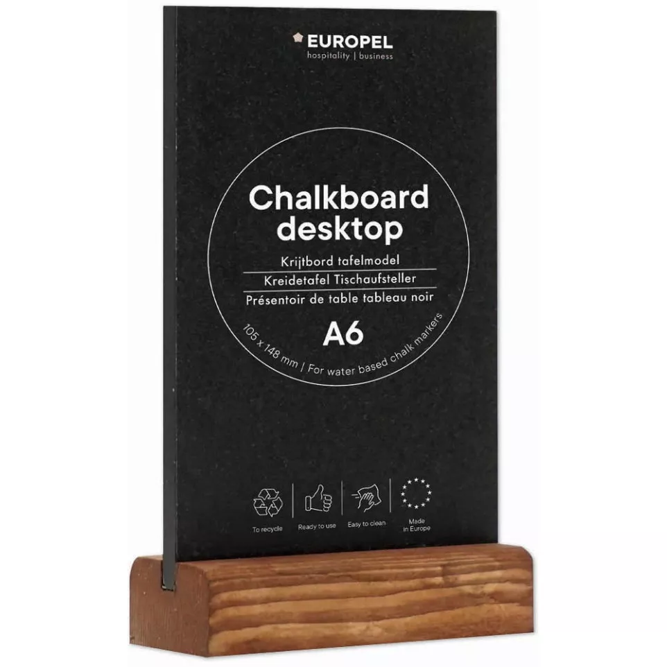 Europel krijtbord, ft A6