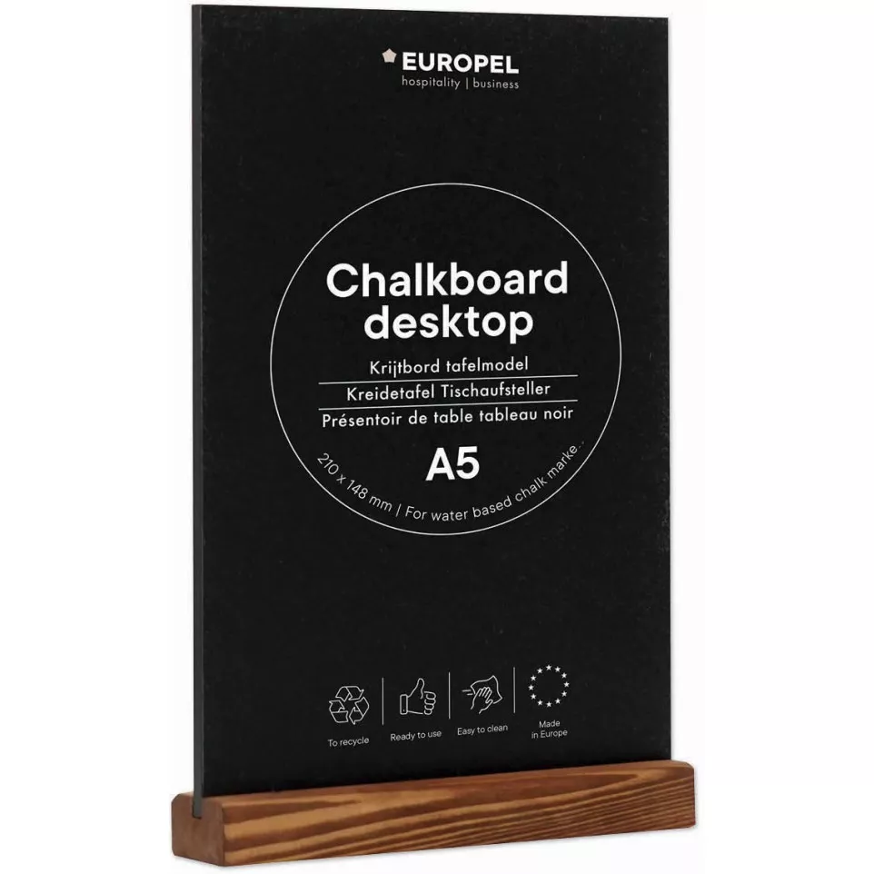 Europel krijtbord, ft A5