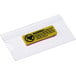 Europel badge, avec aimant, ft 75 x 40 mm