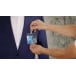 Europel badge met strip + clip, ft 90 x 60 mm