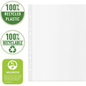 Esselte geperforeerde showtas, 100 % gerecycleerd, ft A4, 70 micron, doos van 20 stuks
