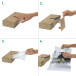 Leitz Recycle Pouch Dispenser for A4 Sheets 40 Pieces