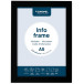 Europel Self-Adhesive Frame A5 Black Pack of 2