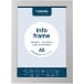 Europel Snap Frame Economy A5 Silver Pack of 2