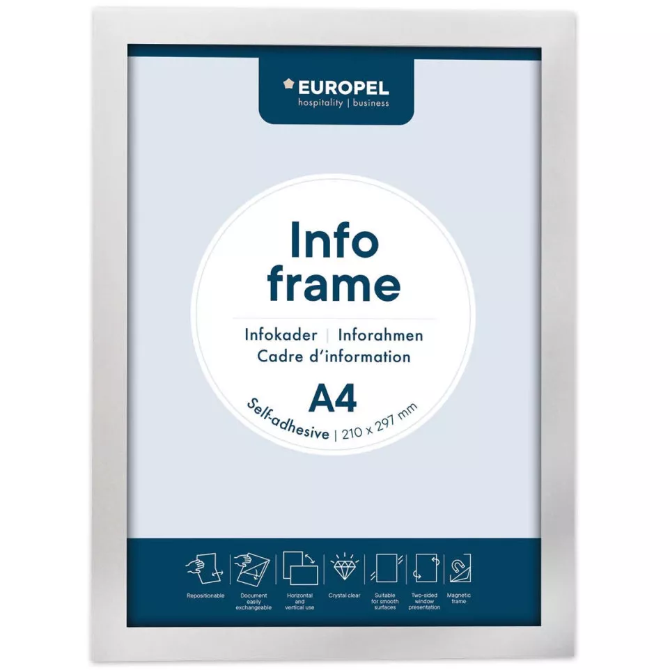 Europel Self-Adhesive Info Frame A4...