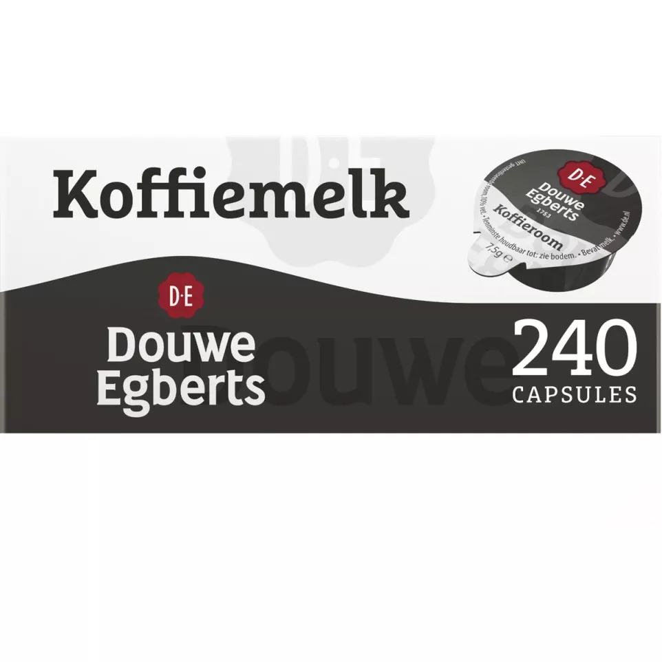 Douwe Egberts koffiemelk, cups van...