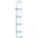 Brepols Monthly Ribbon Calendar 2027