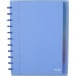 Atoma Seyes A4+ Notebook, 120 Pages, Polypropylene Cover, Lined, 6 Dividers and 5 Pockets, Assorted