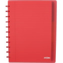 Atoma Seyes A4+ Notebook, 120 Pages, Polypropylene Cover, Lined, 6 Dividers and 5 Pockets, Assorted