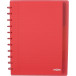 Atoma Seyes A4+ Notebook, 120 Pages, Polypropylene Cover, Lined, 6 Dividers and 5 Pockets, Assorted