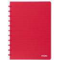 Atoma Seyes cahier, ft A4, PP, 144 pages, ligné, couleurs assorties