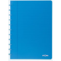 Atoma Seyes cahier, ft A4, PP, 144 pages, ligné, couleurs assorties