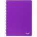 Atoma Seyes cahier, ft A4, PP, 144 pages, ligné, couleurs assorties