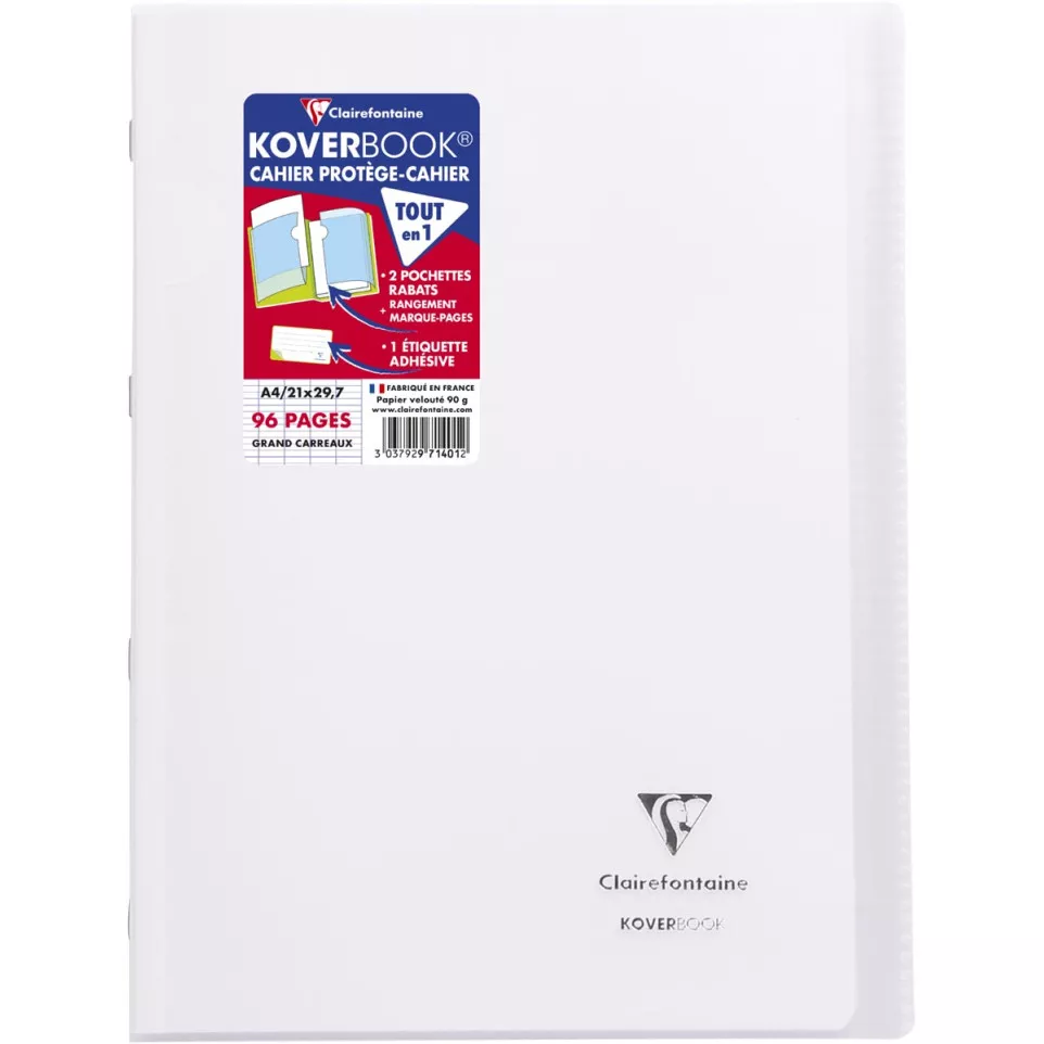 Clairefontaine cahier Koverbook pour...