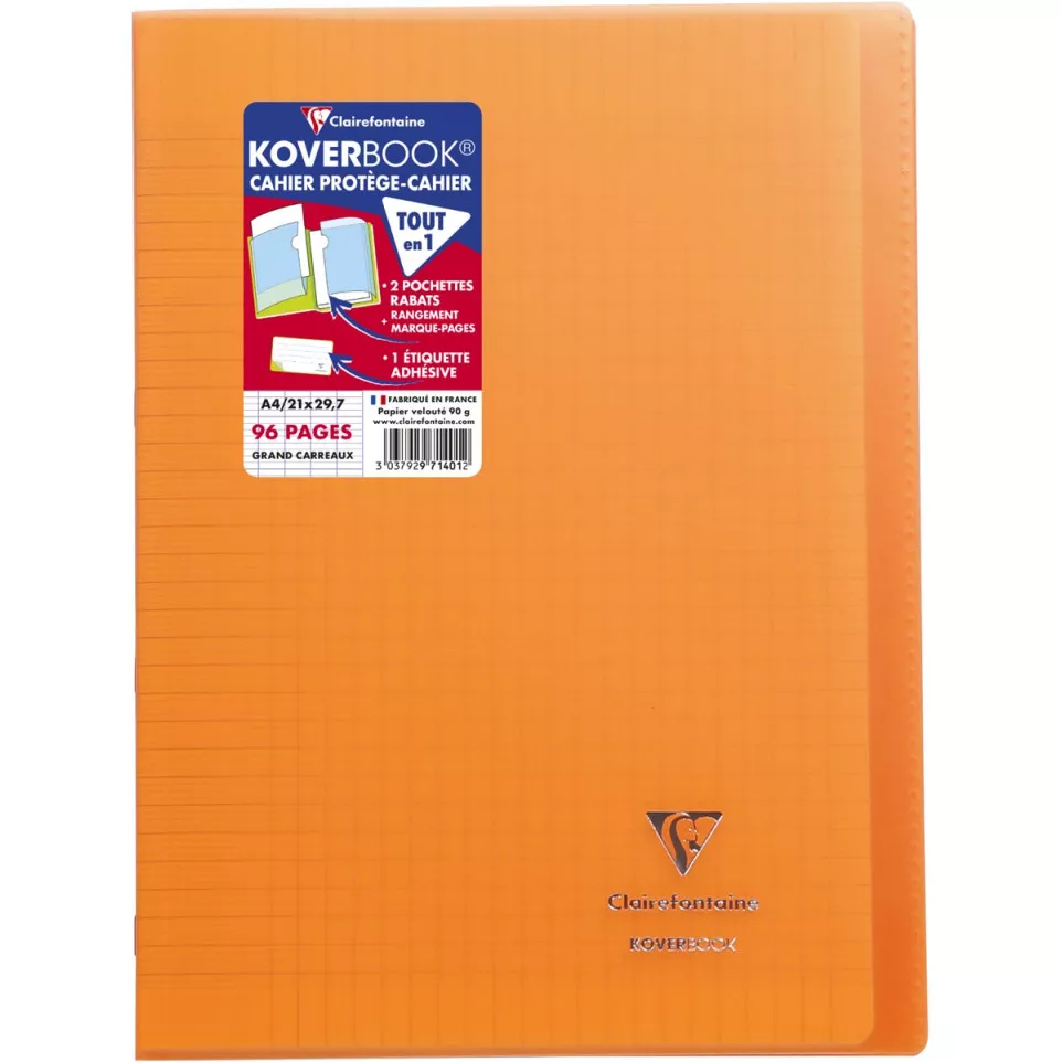 Clairefontaine cahier Koverbook pour...