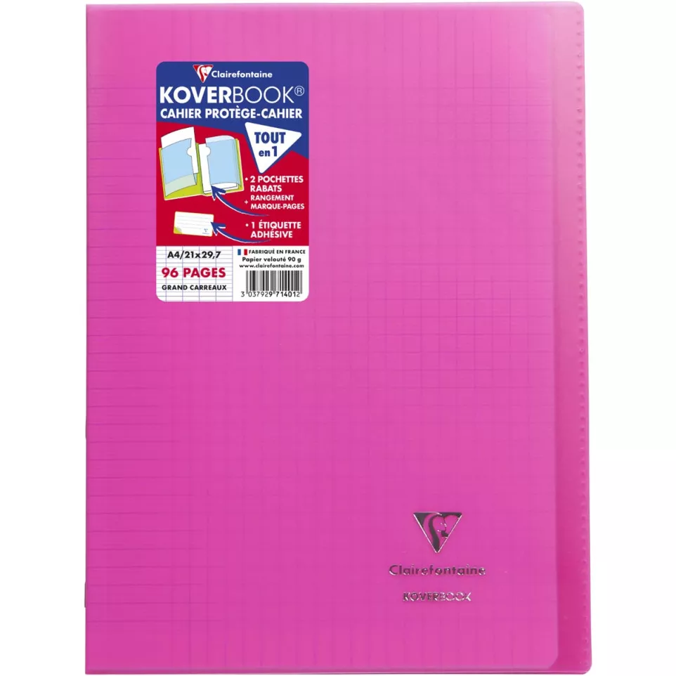 Clairefontaine cahier Koverbook pour...