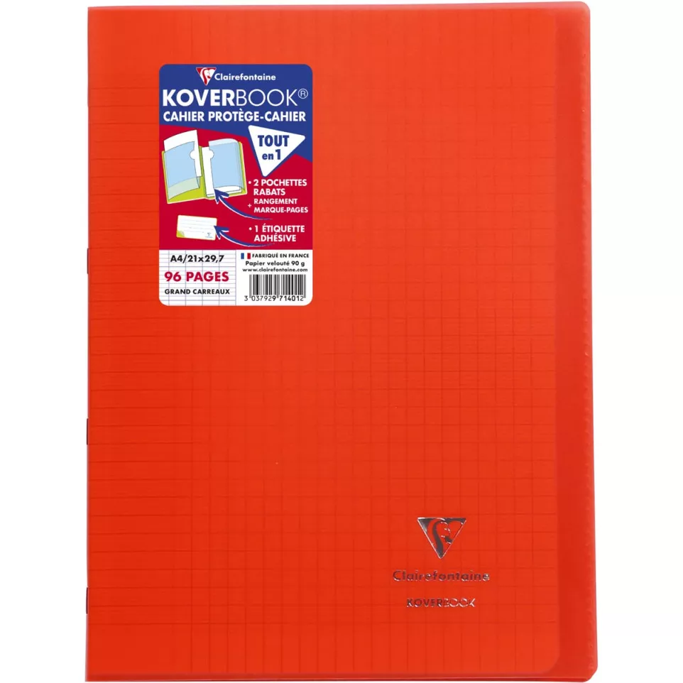 Clairefontaine cahier Koverbook pour...