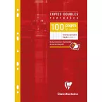 Clairefontaine liasse pour fardes Metric, ft A4, 9 trous, double, 100 pages, séyès