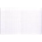 Clairefontaine Mimesys A4 Plus Notebook 96 Pages Orange Polypropylene Cover French Ruled