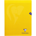 Clairefontaine schrift Mimesys voor ft A4+, 96 bladzijden, kaft in PP, seyès, geel