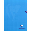 Clairefontaine schrift Mimesys voor ft A4+, 96 bladzijden, kaft in PP, seyès, blauw