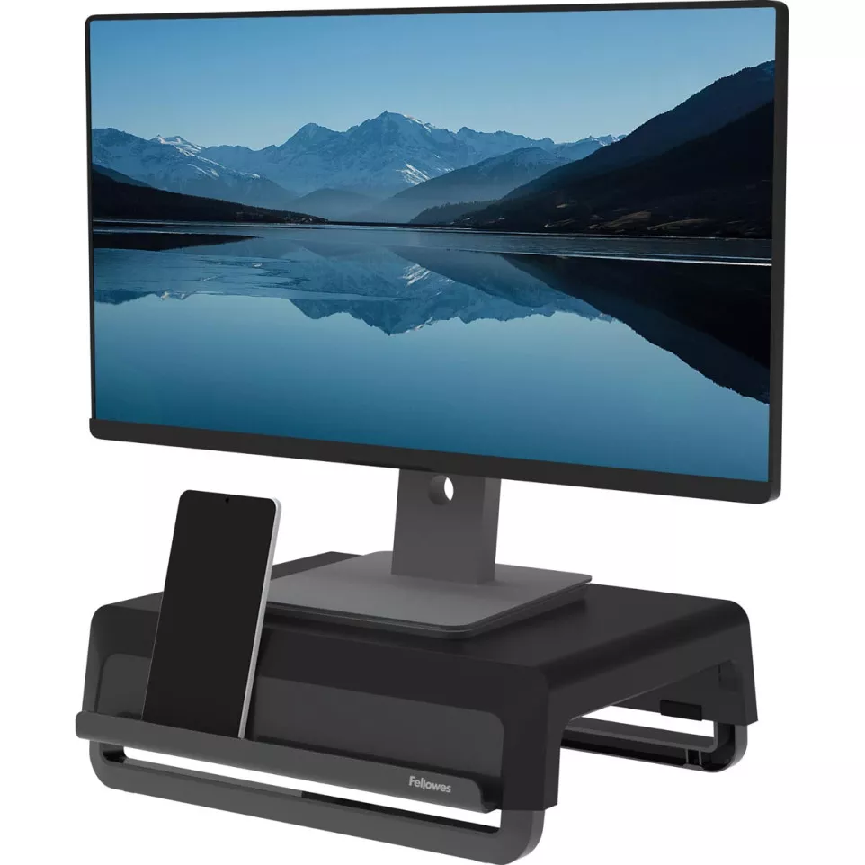 Fellowes monitorstandaard Breyta, zwart