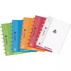 Adoc Colorlines Notebook A5 Ruled Card Cover