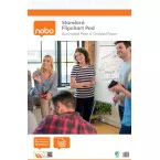 Nobo bloc de papier standard pour tableaux de conférence, ft 65 x 95 cm, 50 feuilles, sur rouleau
