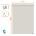 Nobo flipchartpapier standaard, ft 65 x 95 cm, blanco/geruit, rol van 50 vel